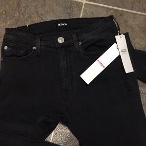 Hudson black skinny jeans